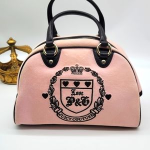 Juicy Couture Vintage Pink Bowler Bag